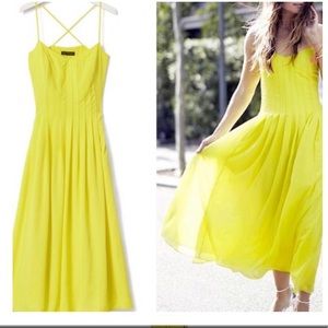 Strappy and Pleated Banana Republic Dress
